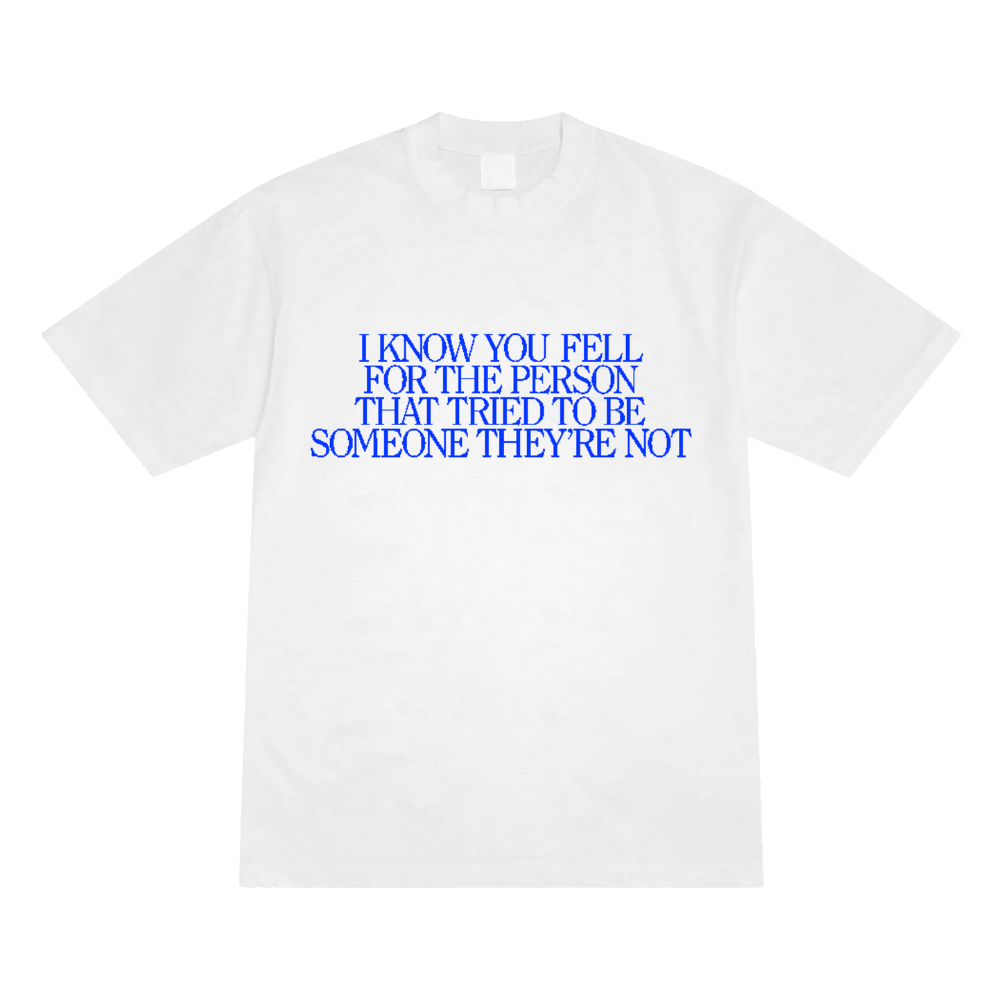 ‘Senses’ lyrics t-shirt
